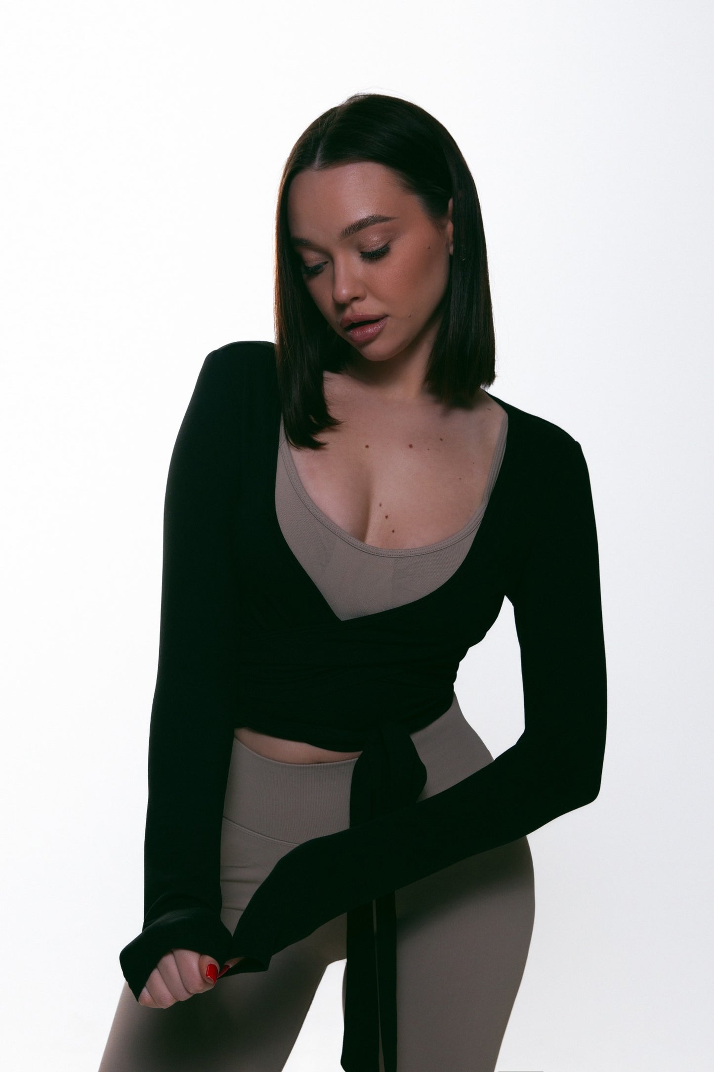 Bare Wrap Top