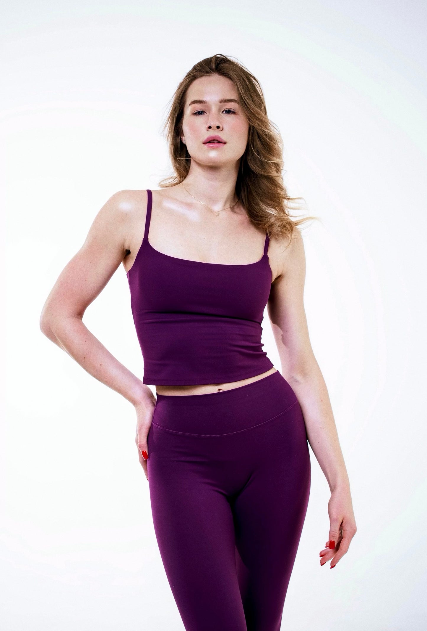 Plum Flow Top